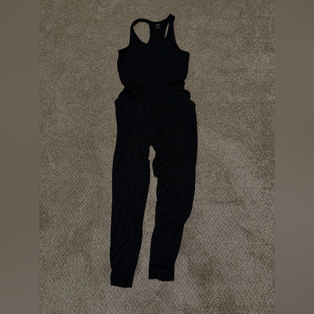 Aerie Classic Black Jumpsuit